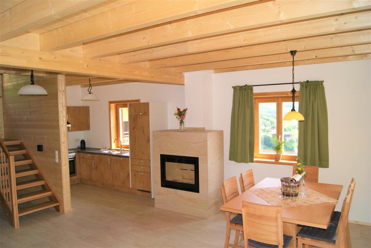 Bergchalet Am Waldrand - Pool, Sauna & Kamin Pollauberg Exterior photo